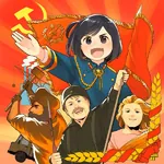 1:1_aspect_ratio anime flag general_myao hammer_and_sickle juche korea korea_dpr manga red_flag uniform // 600x600 // 96KB