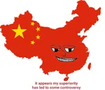 china it_appears_my_superiority_has_led_to_some_controversy meta:highres reaction_image smug star // 2444x2104 // 600KB