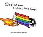 capitalism corporation criticism electronic_arts fire flag game gay identity_politics lgbt ms_paint rainbow rainbow_capitalism rainbow_flag video_game // 675x587 // 43KB