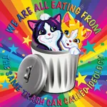 1:1_aspect_ratio cat ideology lisa_frank pure_ideology rainbow slavoj_zizek trash trash_can // 1000x1000 // 744KB