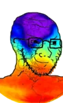 cult eceleb glasses infrared smug soyjak wojak // 456x740 // 323KB