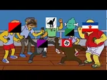 anarcha_feminism anarchism anarcho_communism anarcho_primitivism cartoon fascism fight identity_politics knife marxism_leninism monkey nazi primate simian simpsons site:leftypol site:pol tankie titoism weapon // 960x719 // 57KB