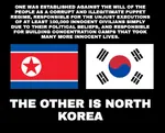 comparison dictatorship korea korea_dpr korea_republic massacre // 1080x870 // 107KB