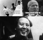 china mao_zedong nikita_khrushchev soviet_union swimming // 1280x1196 // 512KB