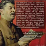 joseph_stalin ludo_martens marxism_leninism mikhail_gorbachev nikita_khrushchev quote revisionism soviet_union tankie traitor vladimir_lenin // 958x960 // 116KB