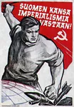 finland finnish_text hammer_and_sickle imperialism nato poster smash // 1036x1494 // 313KB