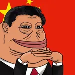 1:1_aspect_ratio china communist_party_of_china dengism groyper pepe smug xi_jinping // 512x512 // 42KB