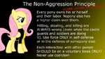 anarcho_capitalism capitalism cringe fluttershy_(mlp) libertarianism my_little_pony non_aggression_principle pony self_defense theft voluntary // 900x506 // 119KB