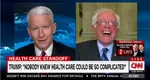 2016 bernie_sanders cnn complicated donald_trump election glasses healthcare laugh social_democracy united_states // 797x423 // 513KB