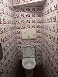 bathroom hammer_and_sickle meta:photo tile toilet // 736x969 // 177KB