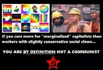 capitalism conservatism corporation hammer_and_sickle identity_politics intersectionality proletariat radlib red_star star worker // 720x496 // 67KB