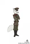 canine cigarette furry gun handgun peaked_cap pistol red_army red_star smoking star weapon wolf // 898x1280 // 68KB