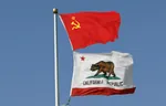 bear california flag hammer_and_sickle red_star soviet_union star // 1000x643 // 723KB