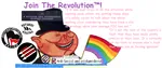 anti_fascism bourgeoisie capitalism flag hat identity_politics liberalism porky radlib rainbow // 1476x620 // 377KB