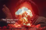 balls cut doom explosion meta:highres nuclear slavoj_zizek // 2100x1361 // 571KB