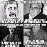 adolf_hitler amadeo_bordiga bordigism fascism germany glasses impact_font joseph_stalin left_communism nazi nazi_germany revolution soviet_union thinks_he_can_tell_me_what_to_do war world_war_ii // 3000x3000 // 2.6MB