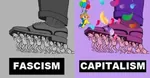 boot capitalism clown comparison confetti fascism // 1024x530 // 110KB