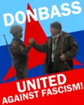 anti_fascism donbass donbass_war fascism novorossiya poster ukraine unity war // 702x869 // 402KB