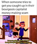 bourgeoisie capitalism cartoon money scam when // 688x807 // 80KB