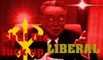 glasses glowing_eyes juche kim kim_il_sung korea korea_dpr liberalism shut_the_fuck_up // 618x359 // 264KB