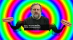 hotdog meta:animated meta:gif rainbow slavoj_zizek // 500x281 // 653KB