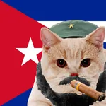 cat cigar cuba fidel_castro flag gigacat // 1280x1280 // 124KB