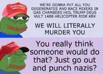 alt_right crying fascism hat hypocrisy maga nazi pepe punch sad smug // 960x686 // 67KB