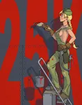 anime blonde_hair blue_eyes brush bucket ladder paint proletariat red_star soviet_union tool worker // 629x800 // 226KB