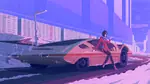 anime black_hair car cyberpunk female future pixel_art retrofuturism soviet_union vladimir_lenin // 3840x2160 // 13MB