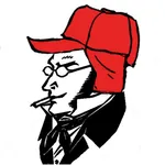 1:1_aspect_ratio anarchism cigarette egoism glasses hat max_stirner meta:lowres smoking // 287x287 // 44KB