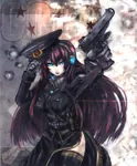 anime aps gun handgun pistol red_star soviet_union star stechkin_pistol vocaloid weapon // 850x1032 // 193KB