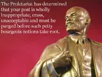 bourgeoisie capitalism petite_bourgeoisie quote reaction_image sage soviet_union statue vladimir_lenin // 800x600 // 74KB