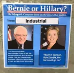 2016 bernie_sanders clinton election genre glasses hillary_clinton industrial music social_democracy united_states // 538x526 // 47KB