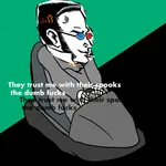 1:1_aspect_ratio anarchism egoism glasses max_stirner meta:highres spooks trust // 2000x2000 // 208KB