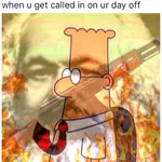 1:1_aspect_ratio dilbert exploitation gun kalashnikov karl_marx marxism rifle weapon when // 1280x1280 // 348KB