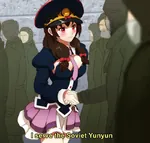 anime chernobyl handshake kono_subarashii_sekai_ni_shukufuku_wo! peaked_cap soviet_union yunyun // 800x760 // 71KB