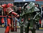 armor cosplay hammer_and_sickle meta:photo red_star soviet_union space_marine star t-34 tank warhammer warhammer_40k world_of_tanks // 1280x992 // 343KB