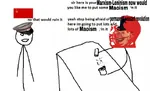 bourgeoisie capitalism china hat mao_zedong maoism marxism_leninism peasant porky revolution stick_figure tankie that_would_ruin_it // 696x423 // 43KB