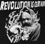 fire hammer_and_sickle hoodie karl_marx marxism meta:lowres revolution skeleton skull // 500x488 // 164KB