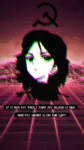 anime blood che_guevara heart laborwave quote vaporwave // 640x1140 // 1022KB