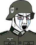 crying fascism germany glasses incel le_pol_face meta:transparent_background nazi nazi_germany site:pol soyboy ss wojak // 599x740 // 172KB