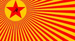 flag flag_only hammer_and_sickle red_star rising_sun star symbol // 2000x1100 // 129KB