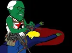 2016 assassination bernie_sanders blood donald_trump election glasses guerrilla gun handgun pepe pistol smug social_democracy united_states weapon // 930x684 // 132KB