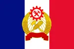 commune_of_france flag flag_only france game gear hammer kaiserreich symbol torch video_game // 1024x684 // 194KB