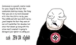 antisemitism buzzword conspiracy cuck fascism jew ms_paint nazi nigger racism site:pol swastika // 1864x1100 // 163KB