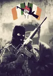 guerrilla gun ireland irish_republican_army mask poster propaganda red_star star weapon // 752x1062 // 140KB