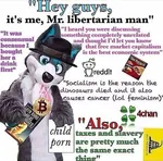 atlas_shrugged bitcoin fedora furry gadsden_flag hat libertarianism pedophilia site:4chan site:reddit snake taxation // 750x740 // 789KB