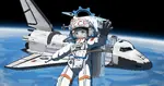 anime blue_archive buran female russian_text soviet_union space_shuttle spacecraft // 10236x5388 // 9.2MB