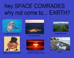 alien bomb bourgeoisie capitalism comrade dolphin earth explosion fire hat help meta:lowres nuclear porky posadism slavery top_hat wall // 480x374 // 155KB