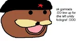 beret comrade left_unity red_star spurdo star unity // 868x462 // 118KB